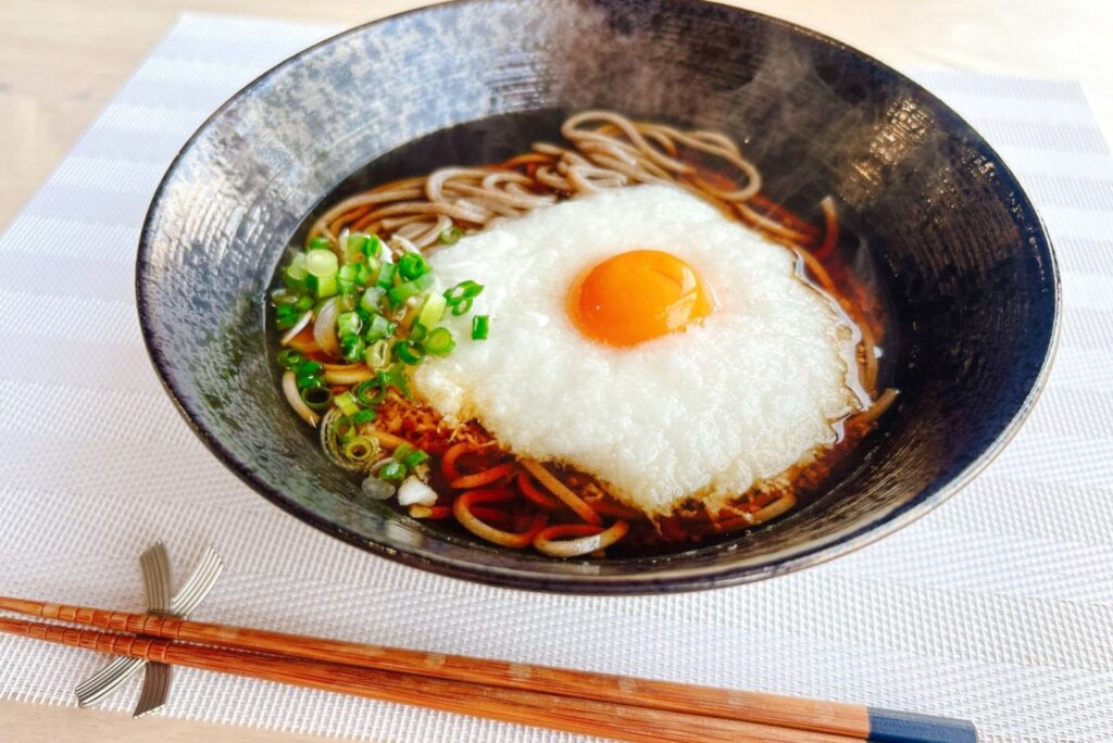 月見とろろそば